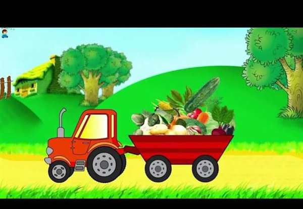 Раскраски для детей 3-4 лет Грузовичок Лева