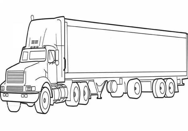 Раскраска КАМАЗ 5350