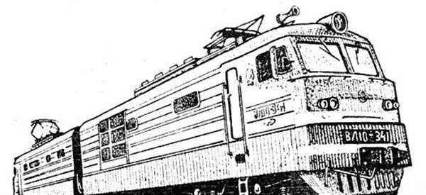 Чертёж электровоза вл8