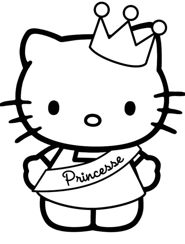Раскраска Hello Kitty с зонтиком веселые игры для детей
