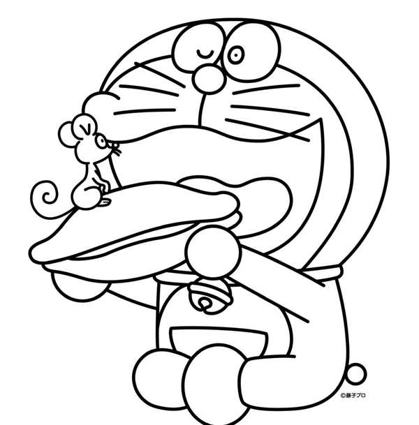 Кот в шляпе раскраска