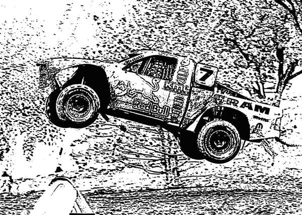 Monster Jam раскраска