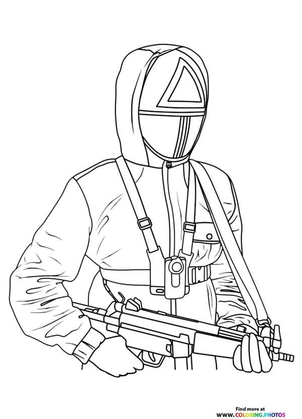 Шарж раскраска