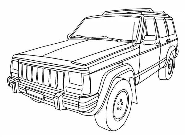Nissan x Trail t31 раскраска