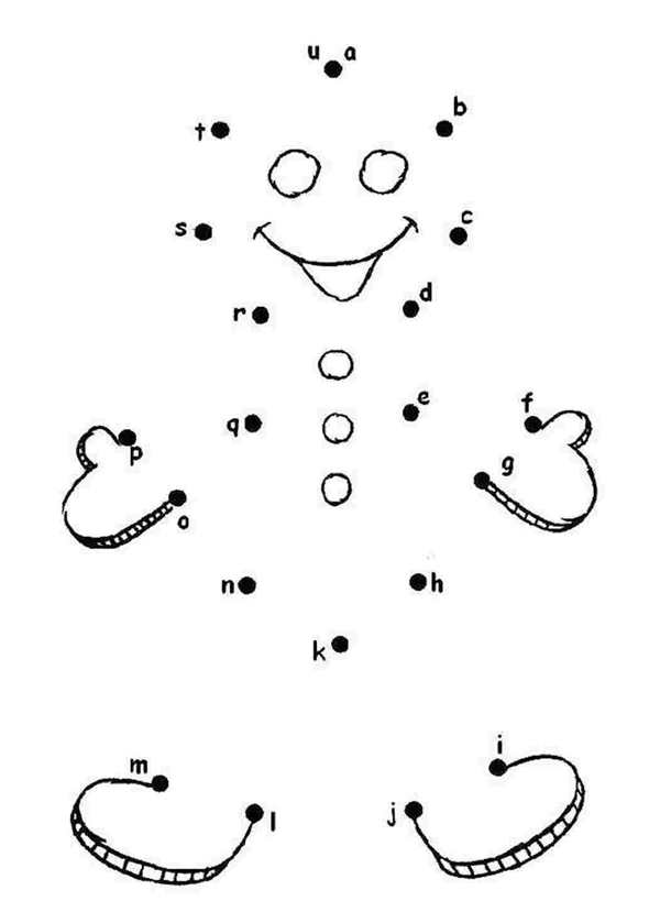 Рисование по точкам космос