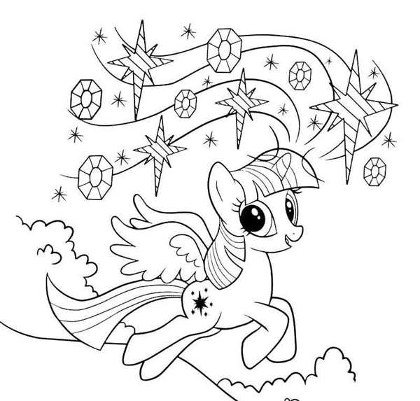 My little Pony раскраска Рарити
