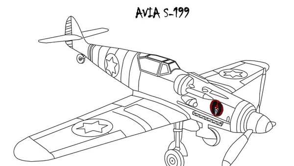 Самолет Sopwith Camel f-1