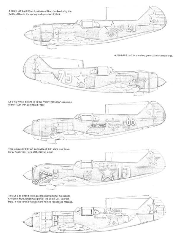 Ла-5 шасси