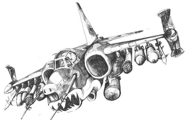 Су-27 истребитель разукрашка