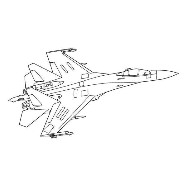 Камуфляж Су-27 Flanker