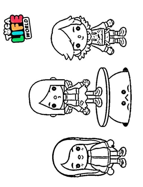 Toca boca одежда