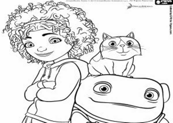 Раскраски дом мультфильм