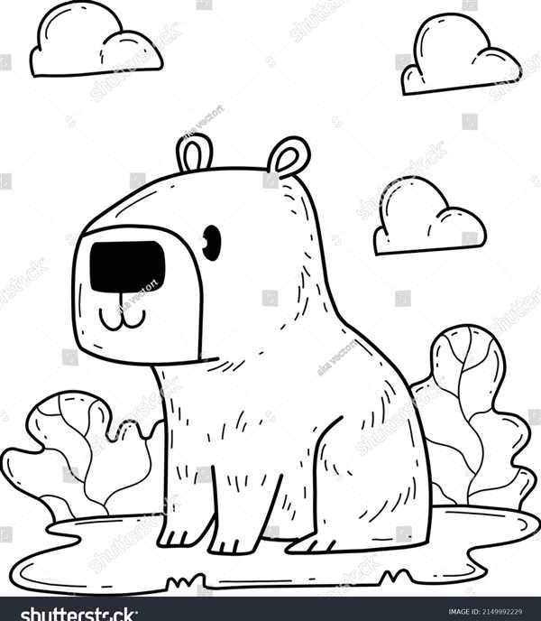 Капибара Мандала