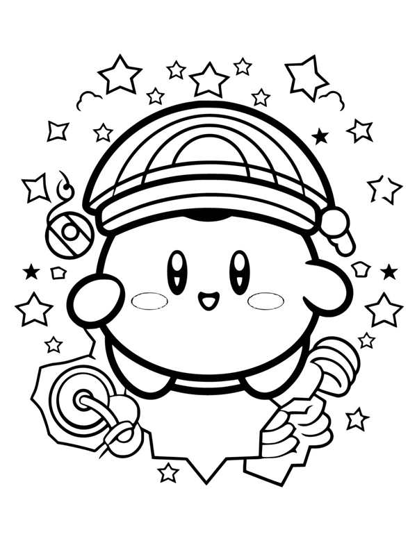 Paper Mario раскраска