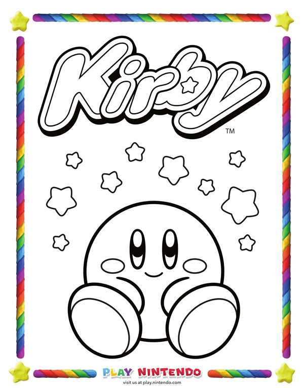 Coloring Pages Kirby