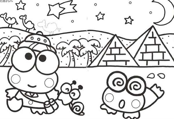 Sanrio раскраска