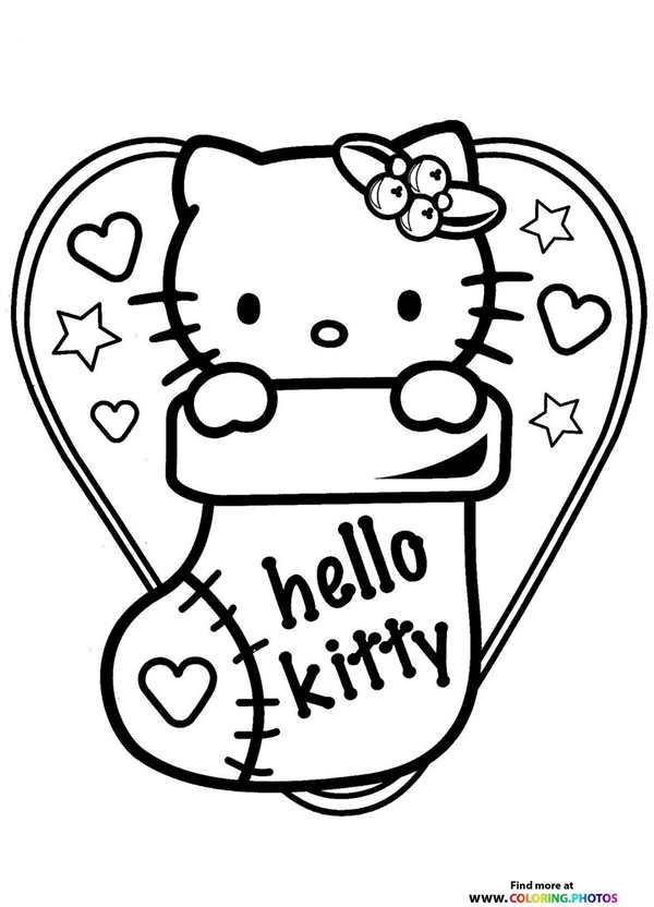 Раскраска Kitty Новый Зонт Приключения Вместе С Лovable Friend