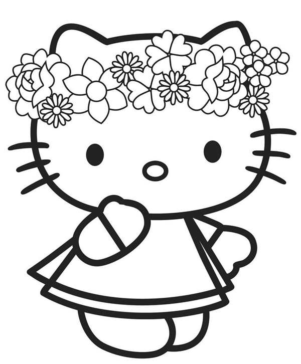 Hello Kitty в кимоно