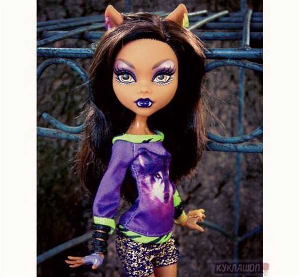Monster High Clawdeen раскраска