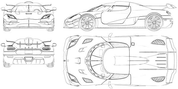 Машина Koenigsegg Agera 2020