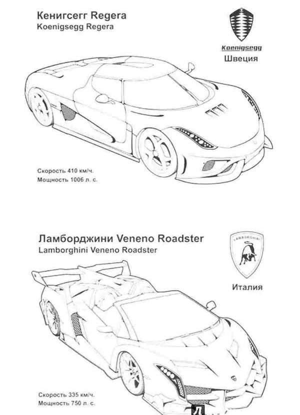 Раскраска Koenigsegg Agera r