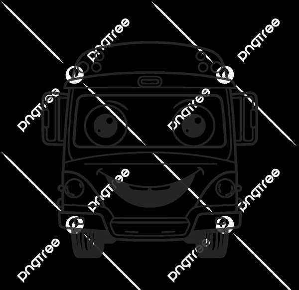 Автобус раскраска для малышей