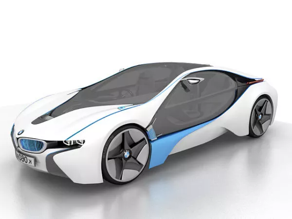 BMW i8 разрисовка