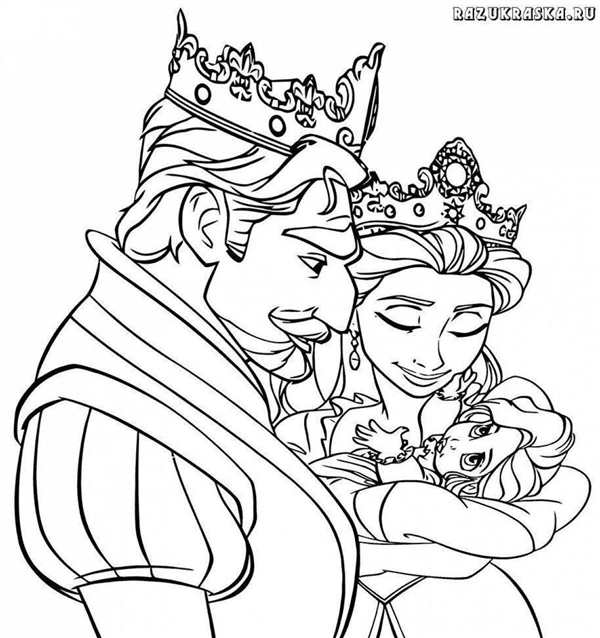 Король раскраска