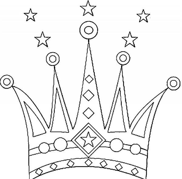 Корона Великобритании раскраска