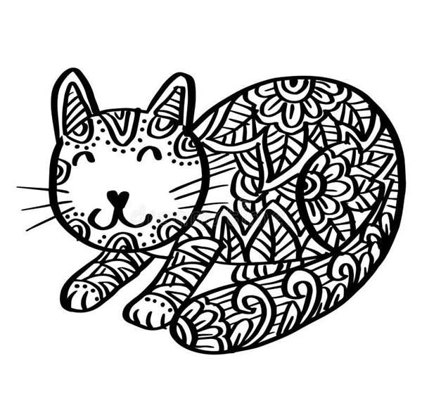 Дудлинг коты