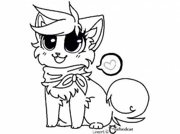 Candy Cat Poppy Playtime раскраска