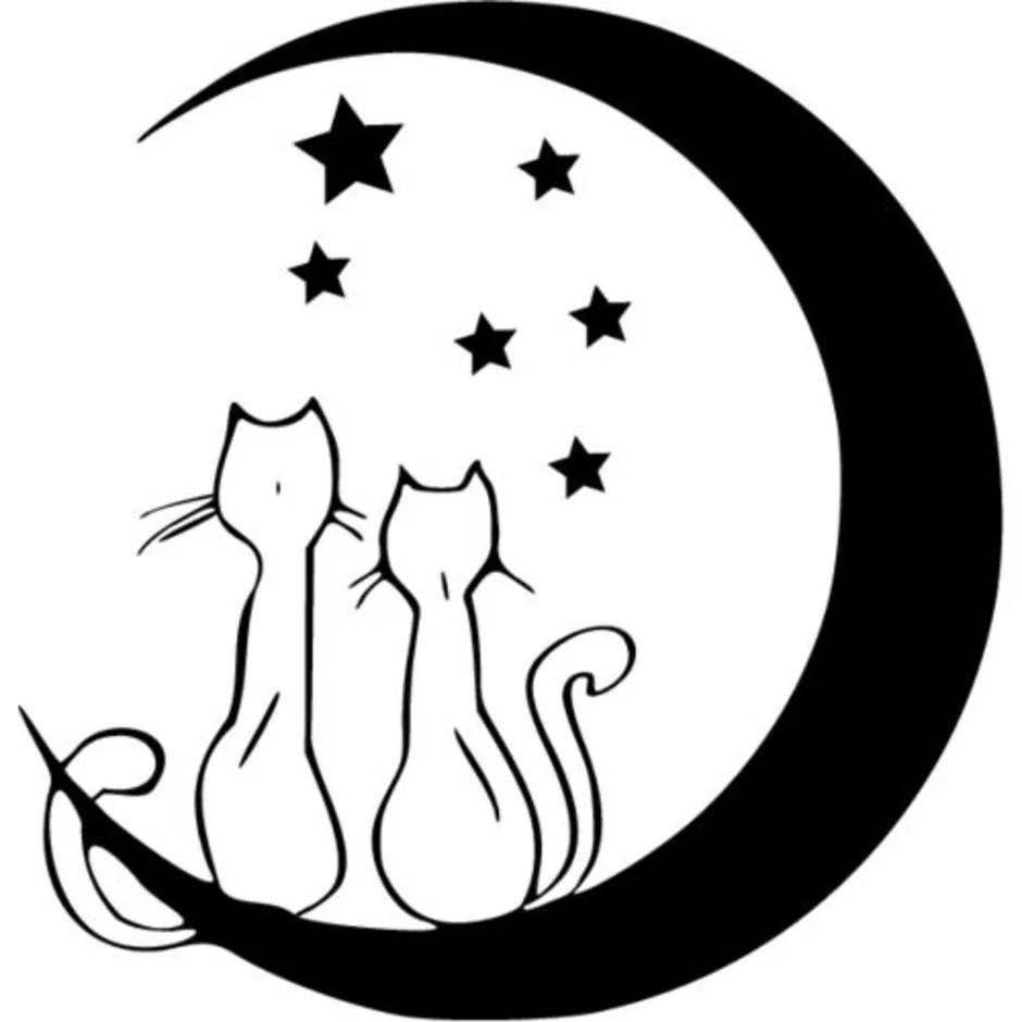 Кошка Сейлор Мун раскраска