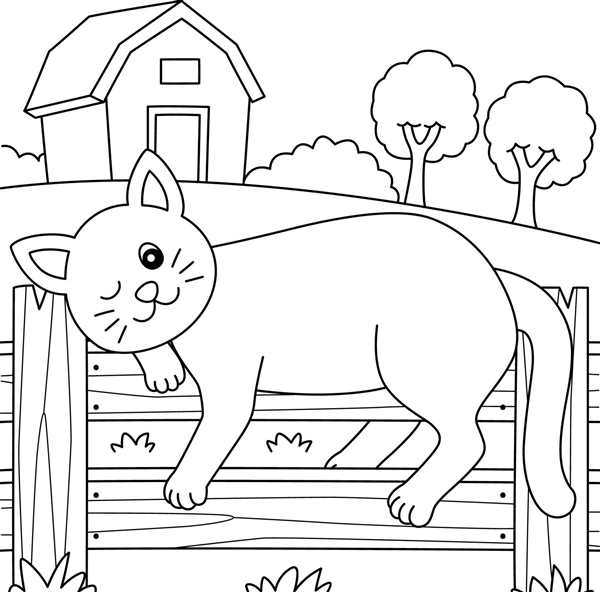 2 Котенка раскраска