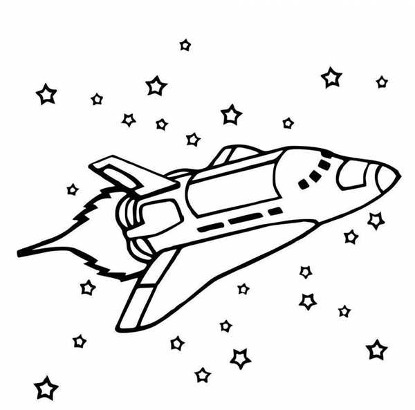 Шаттл картинки для вырезания