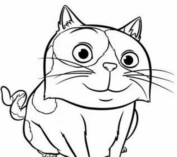 Коты Воители раскраска
