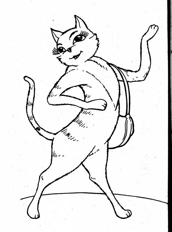 Котенок в зеркале Лев