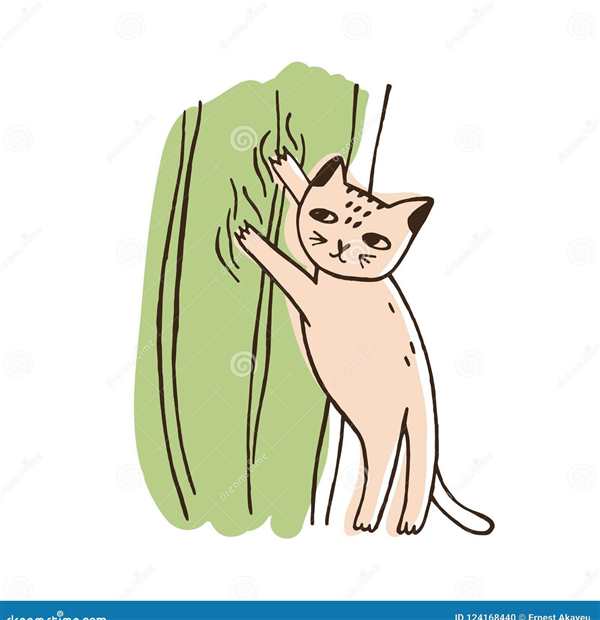 Раскраска Кот на Тумбочке