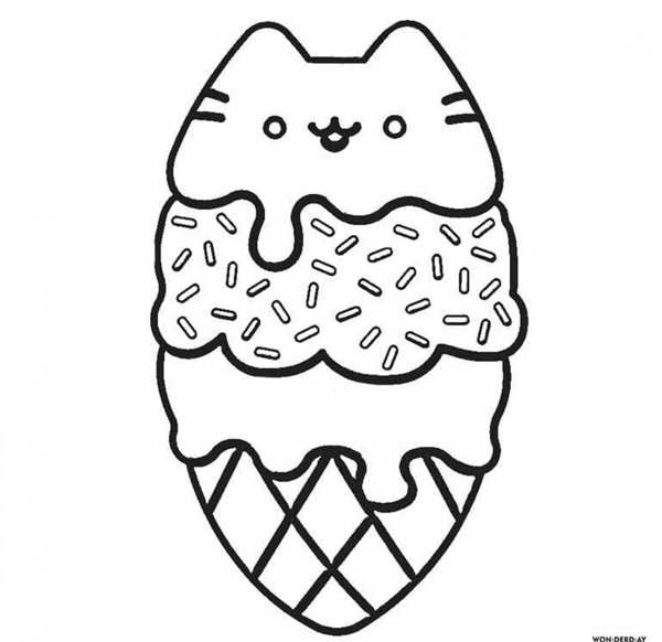 Pusheen Единорог