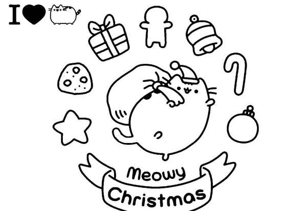 Кот Pusheen