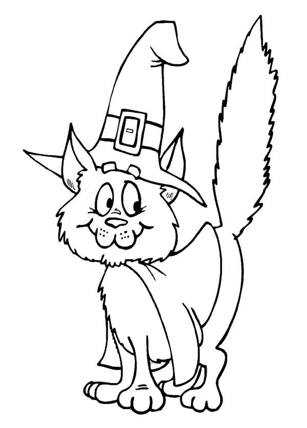 Котенок. Раскраска