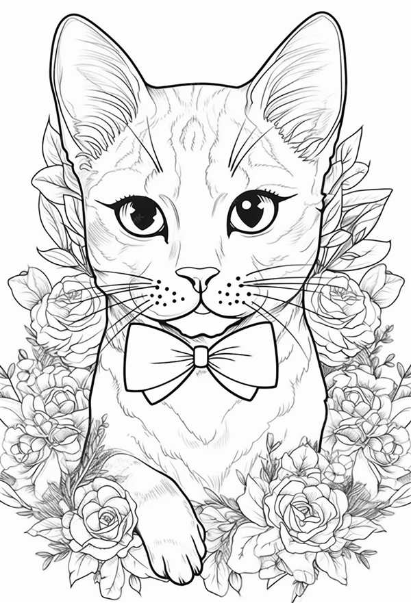 Котенок рисунок