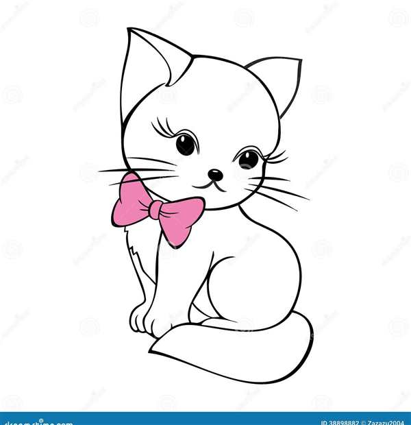 Раскраска кот