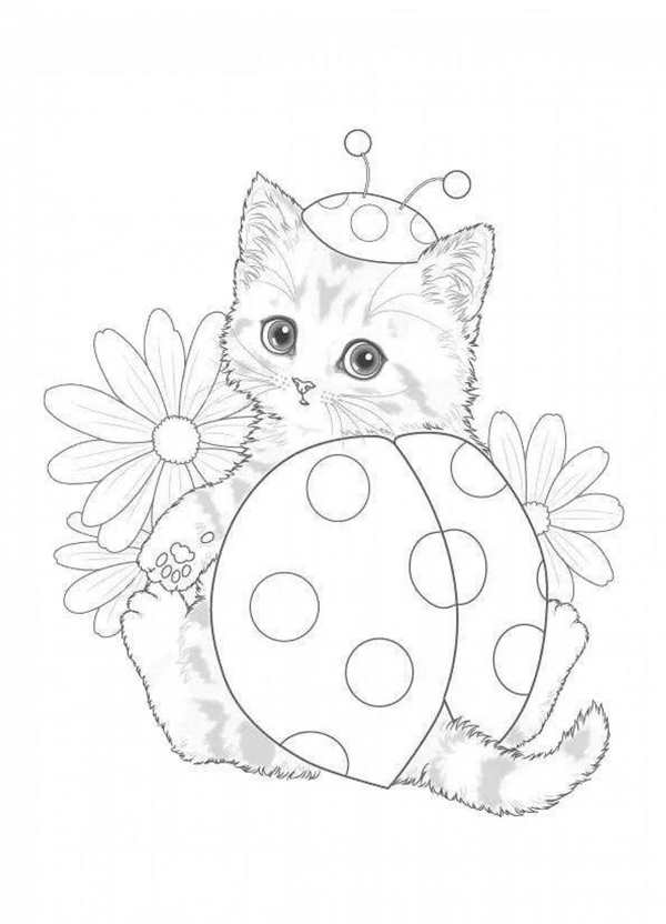 Мультяшные котята
