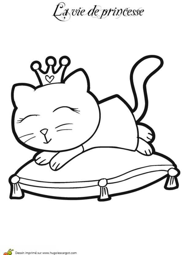 Котенок. Раскраска