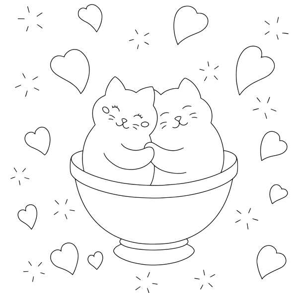Лайн семья котов воителей