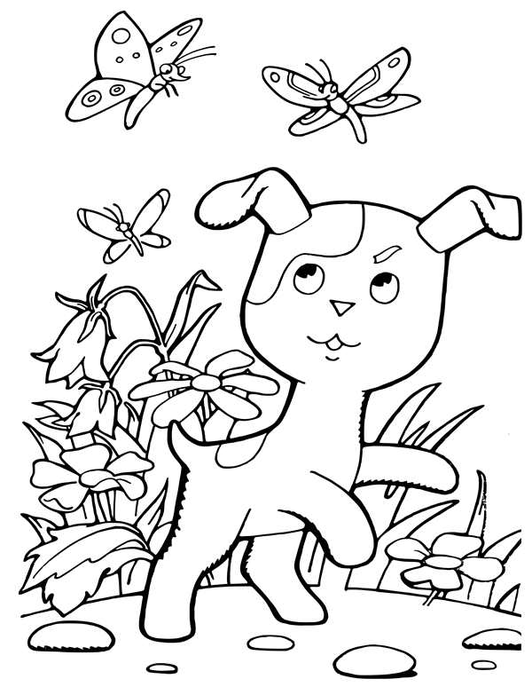 Кошечка рисунок