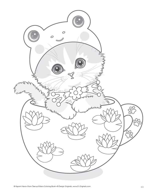 Раскраска кошка для детей 6-7 лет