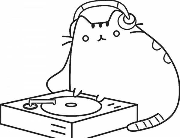 Раскраска. Котики