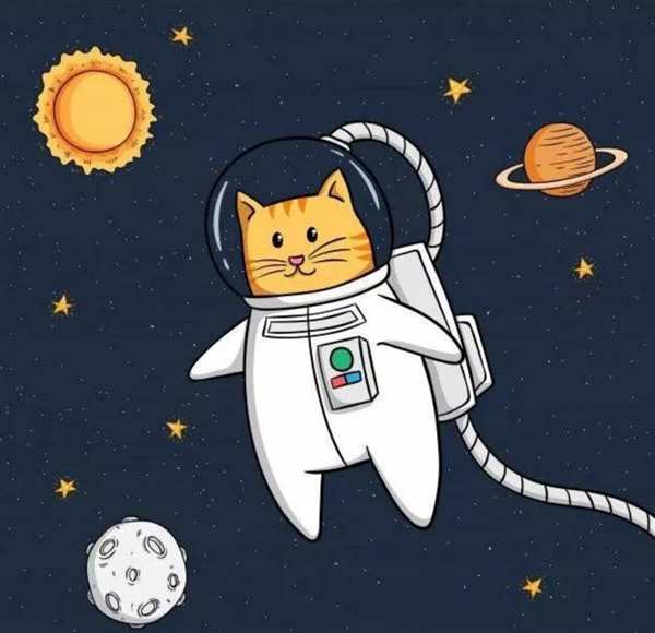 Раскраска для малышей. Космос