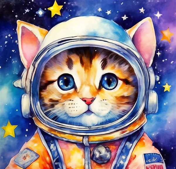 Космонавт тату эскиз
